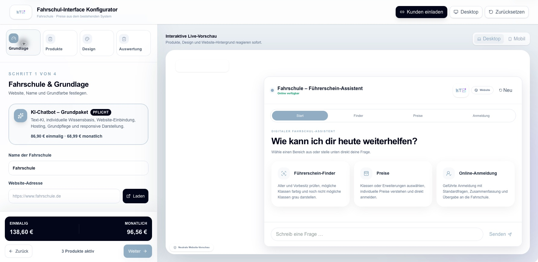 Originalansicht von Forma: Grundlage und Grundfarben